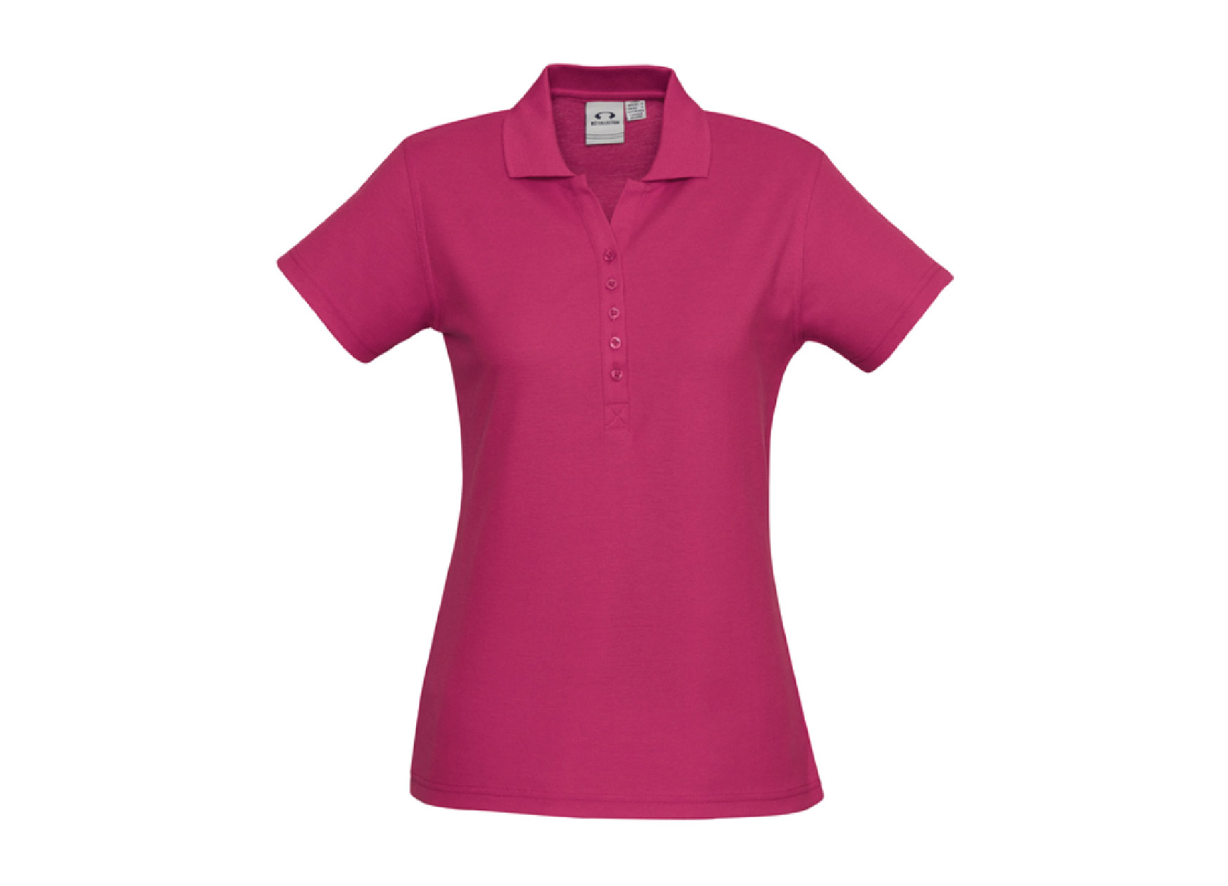 L Crew Polo Fuchsia