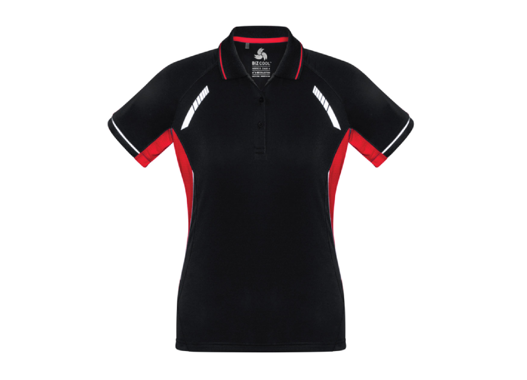 L Renegade Polo BlackRed