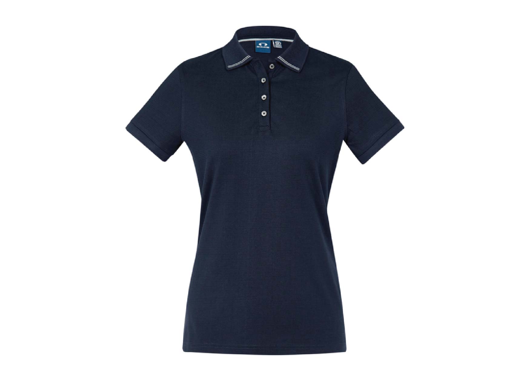 L Aston Polo NavySilverGrey