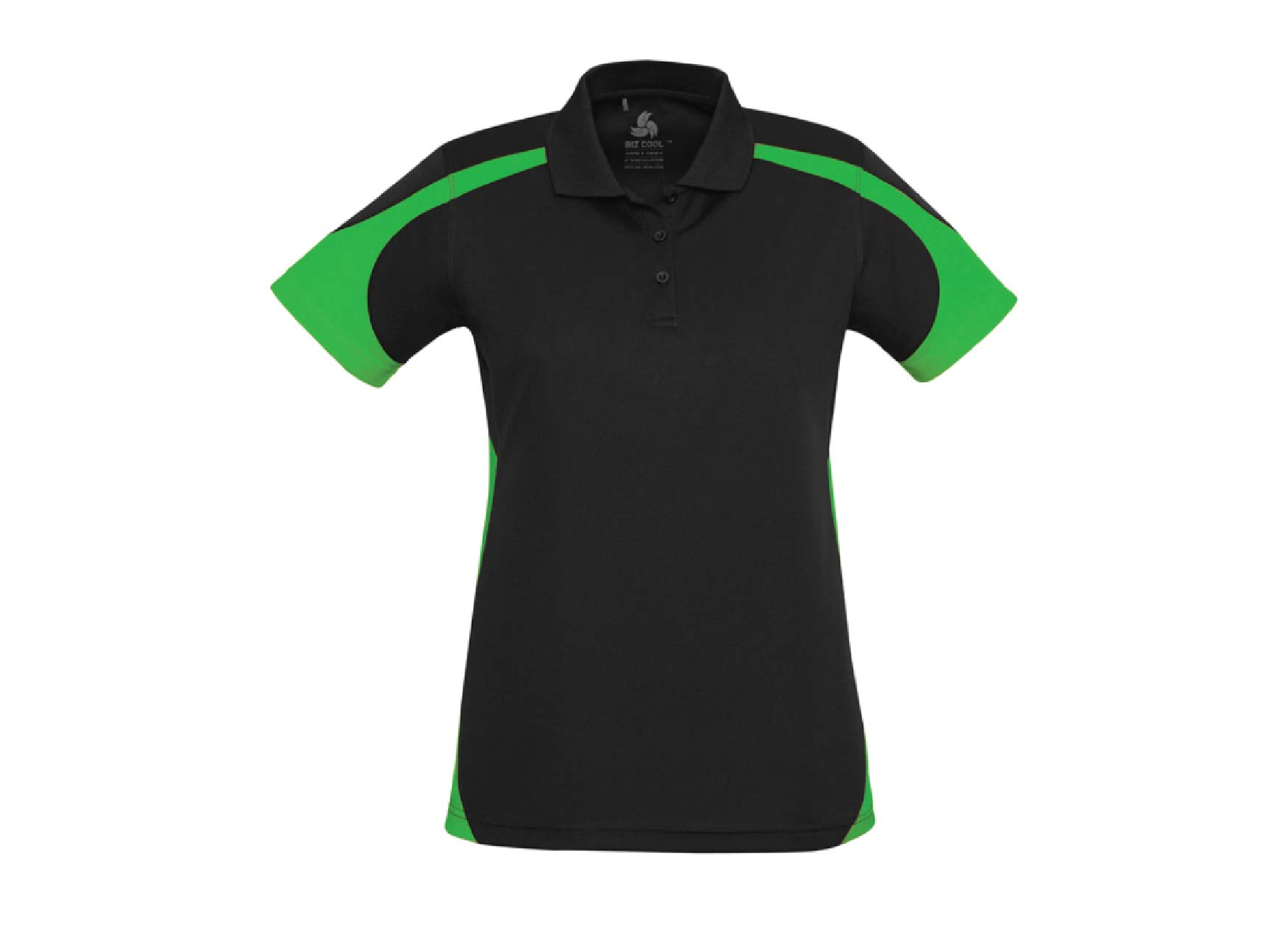 L Talon Polo BlackGreen