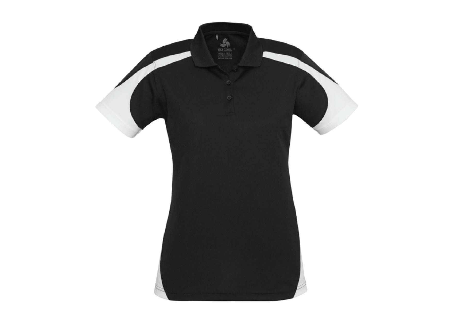 L Talon Polo BlackWhite