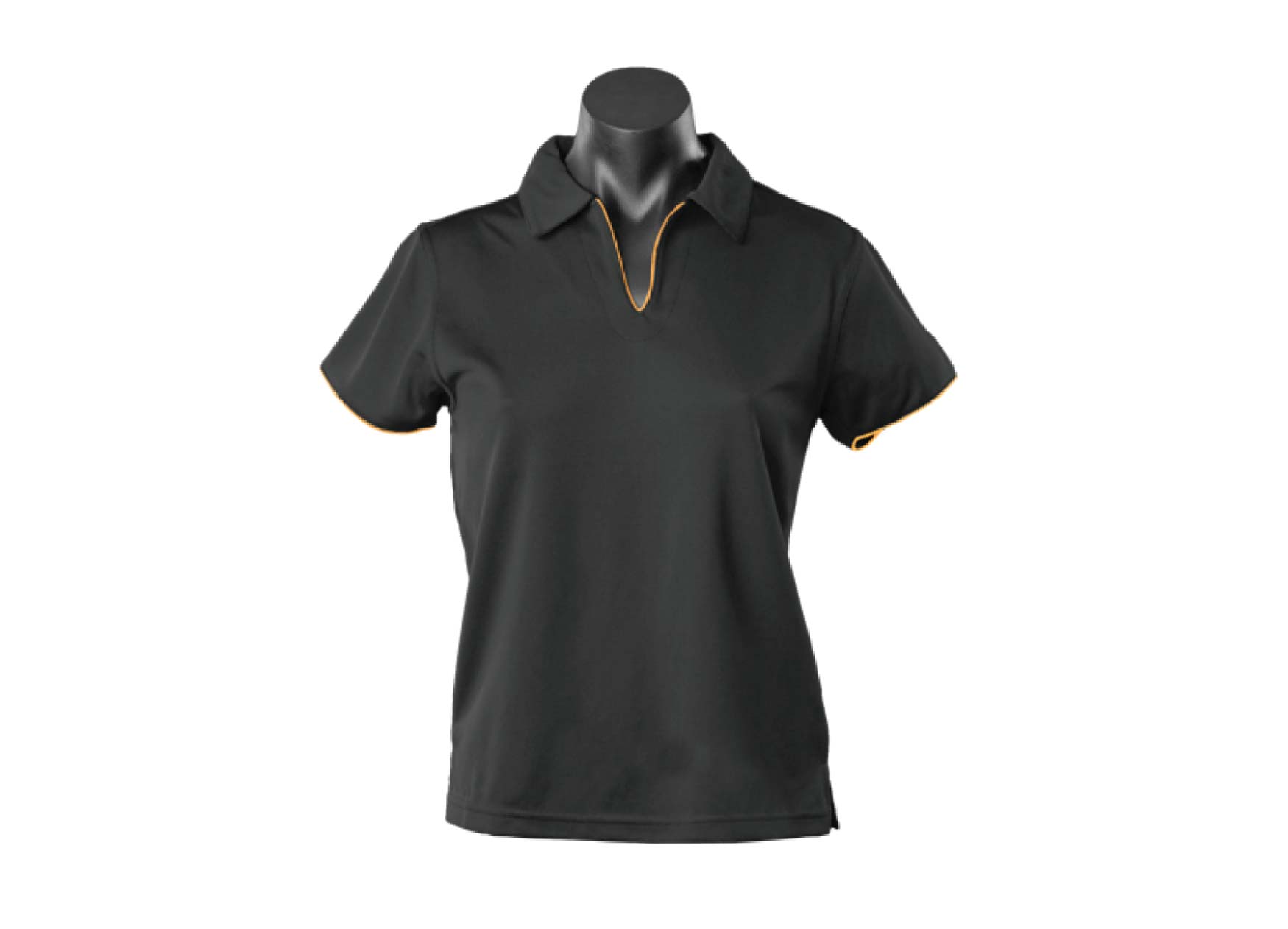 L Yarra Polo BlackGold