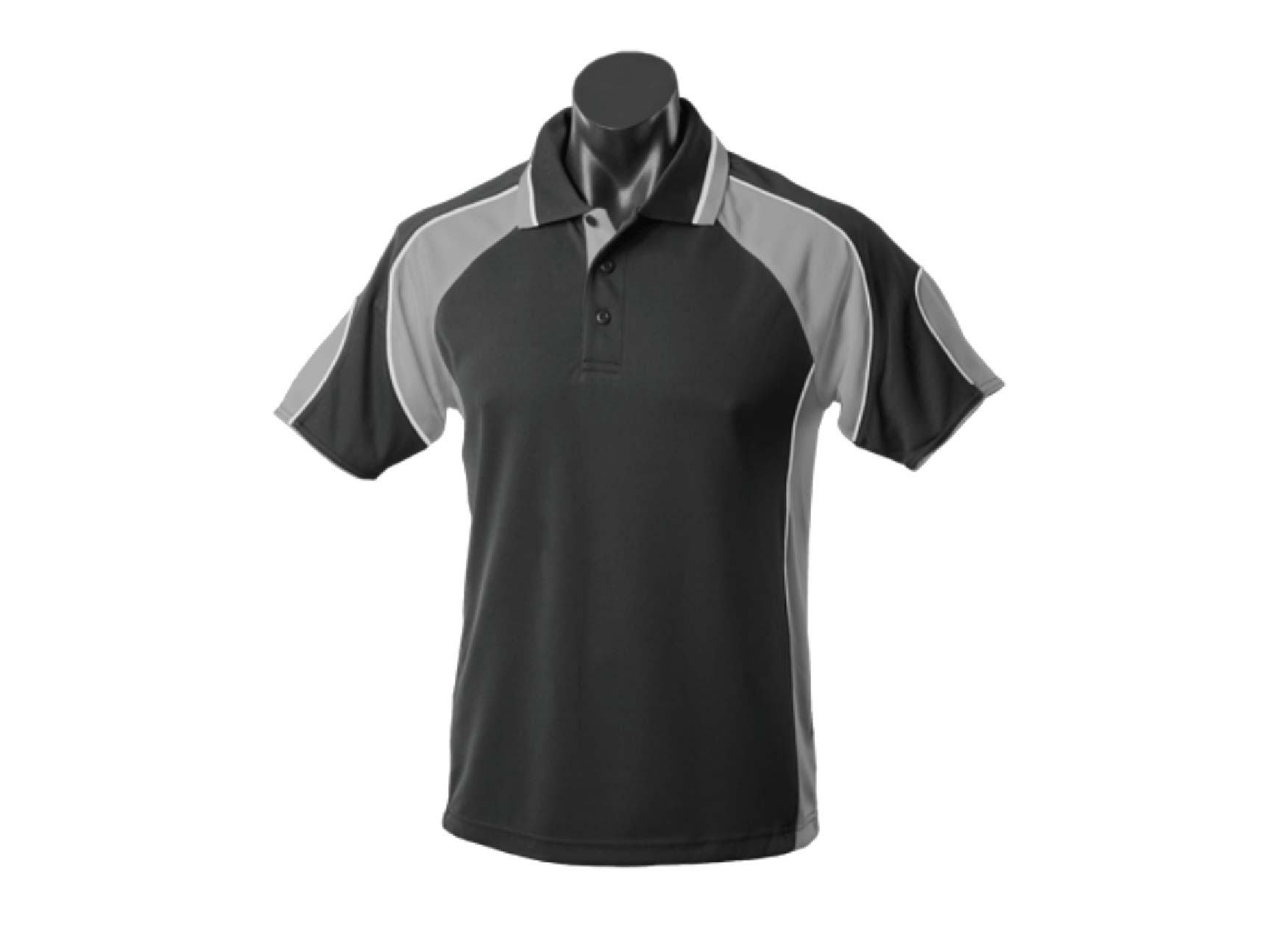 M Murray Polo BlackAsheWhite