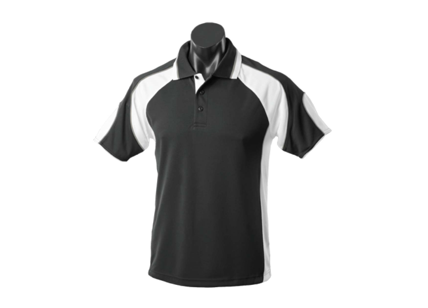 M Murray Polo BlackWhiteAshe