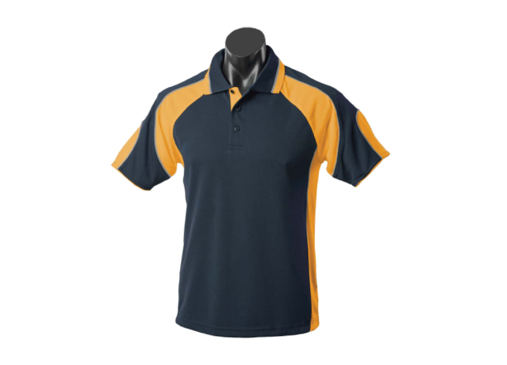 M Murray Polo NavyGoldAshe
