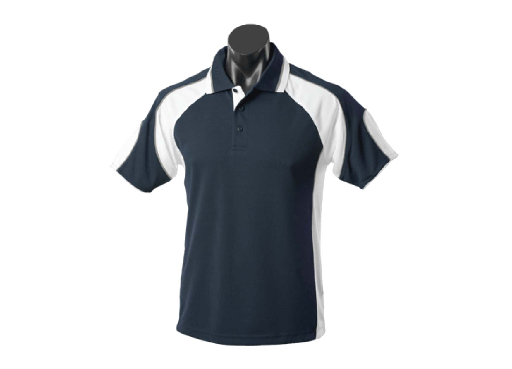 M Murray Polo NavyWhiteAshe