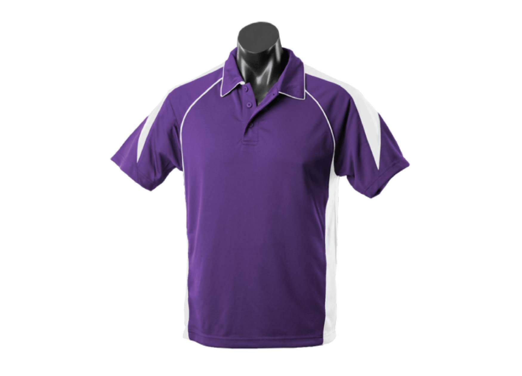 M Premier Polo PurpleWhite