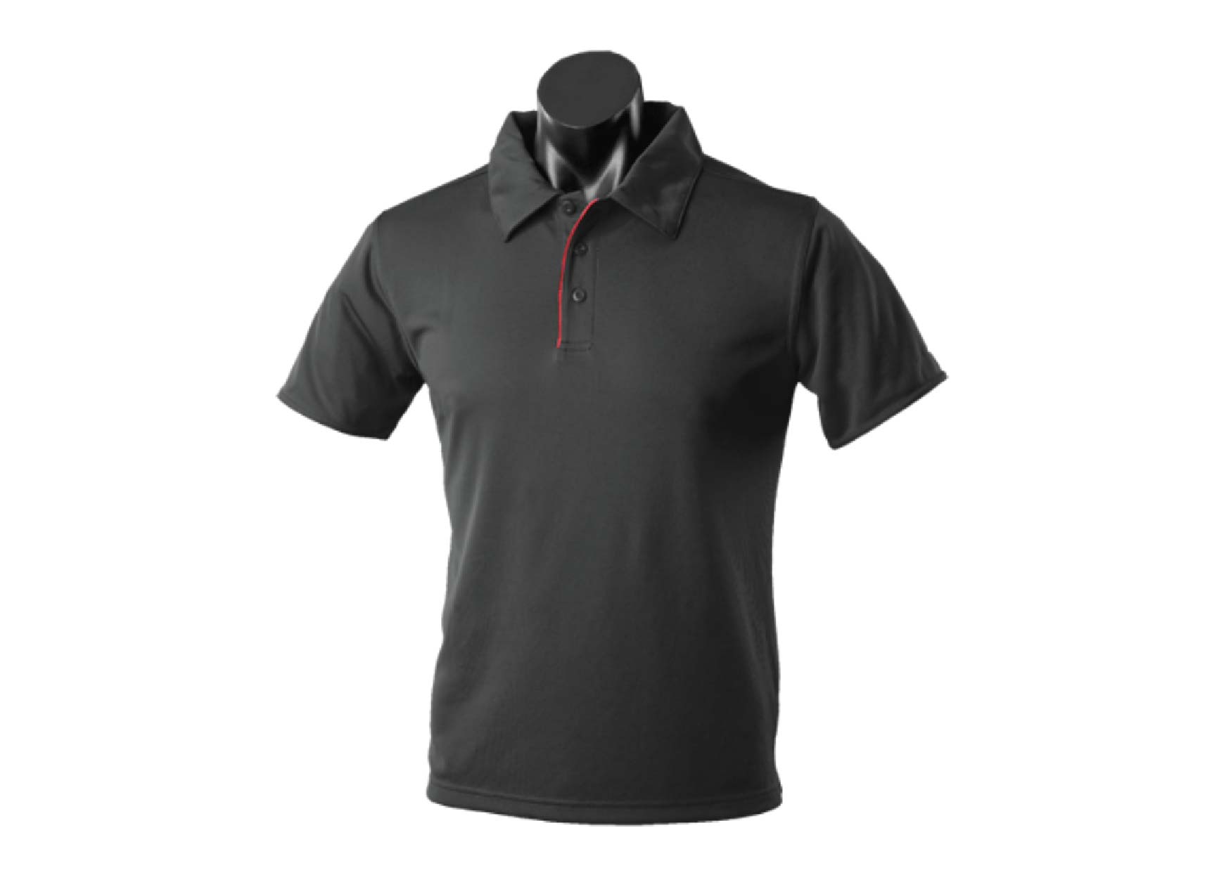 M Yarra Polo BlackRed