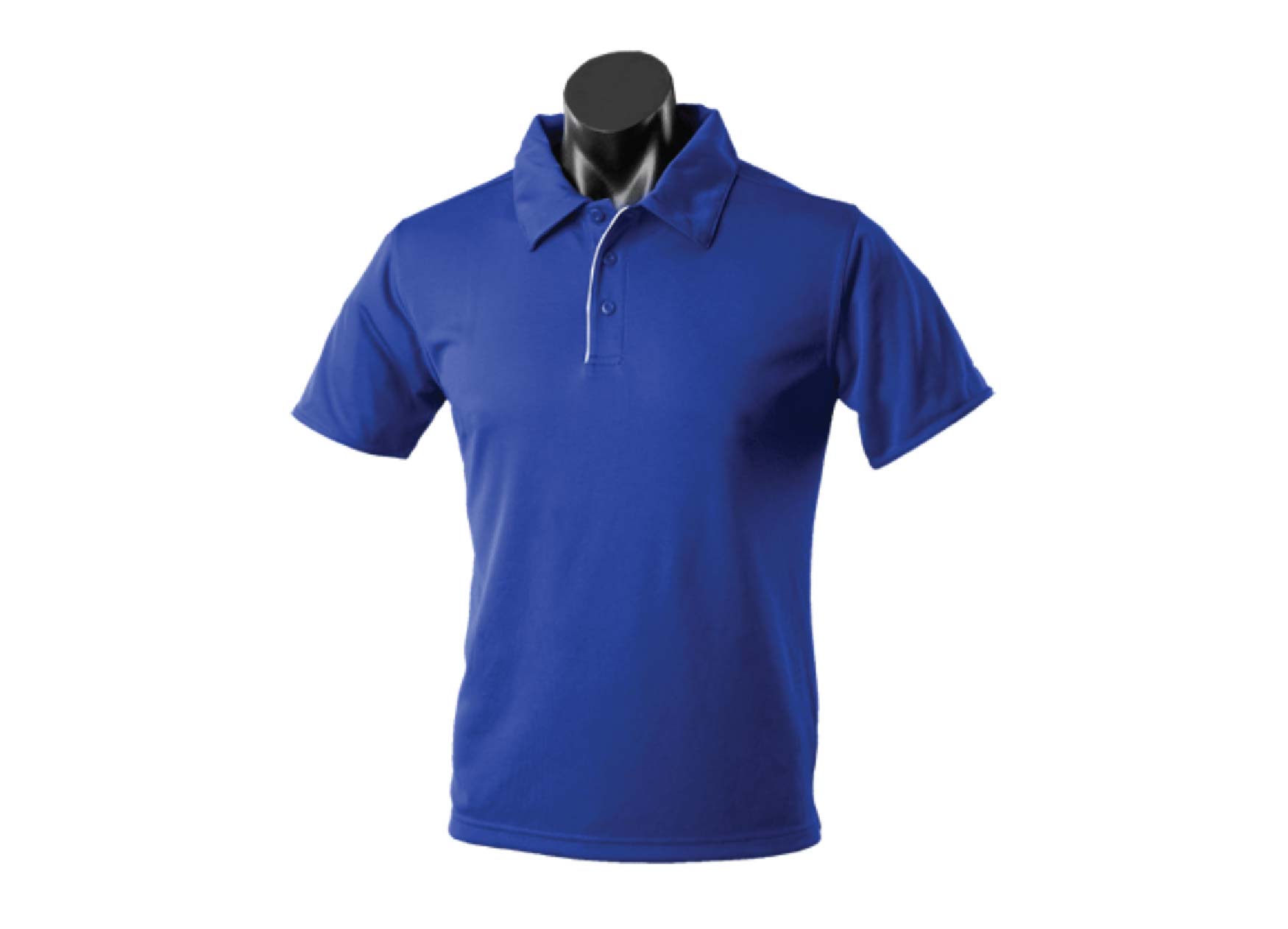 M Yarra Polo RoyalWhite