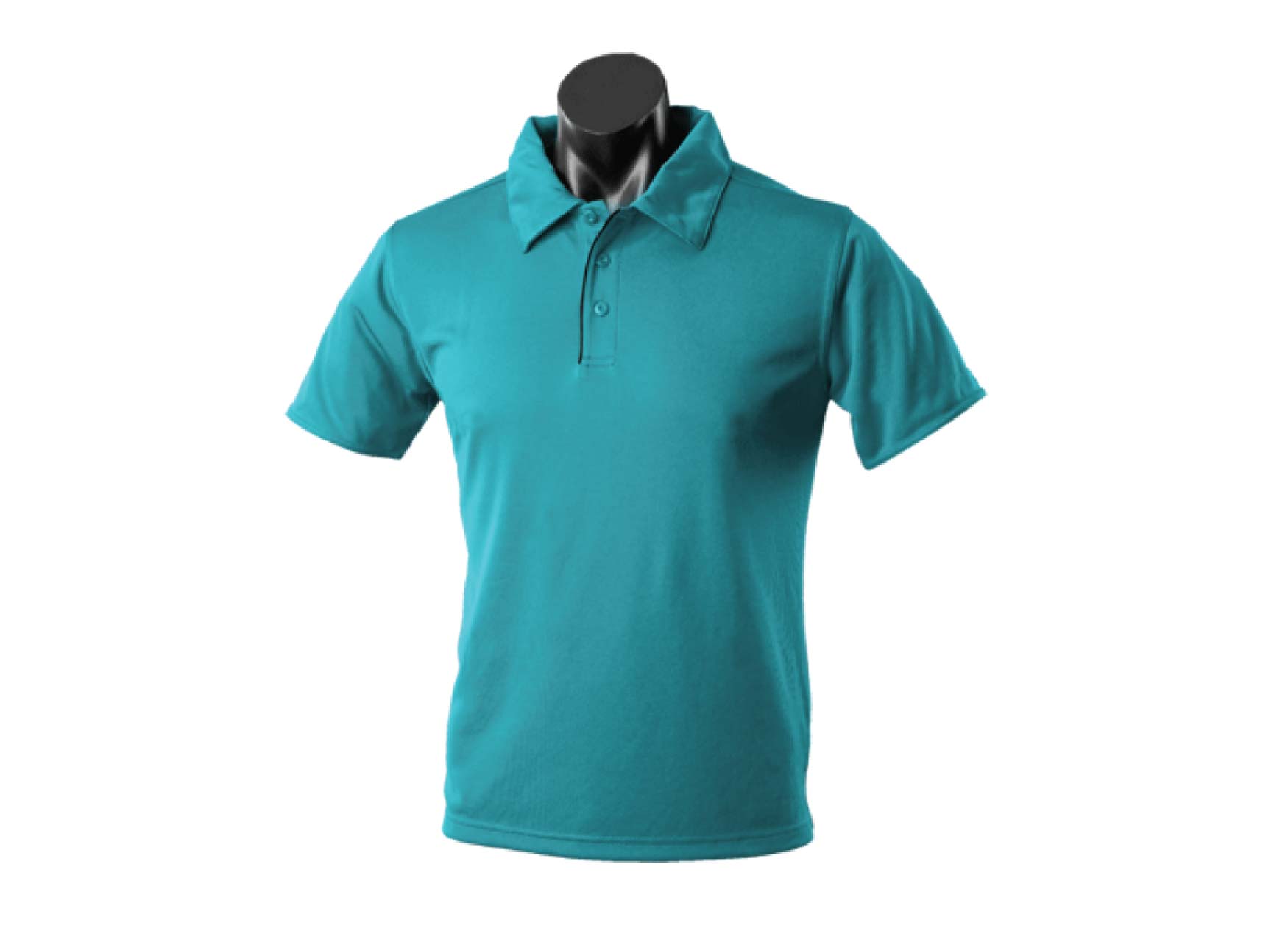 M Yarra Polo TealBlack