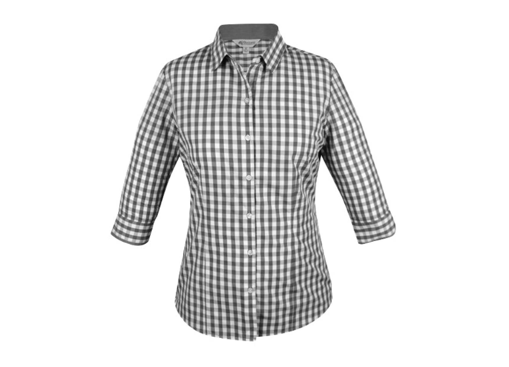 L Devonport 34 Shirt CharcoalSilver