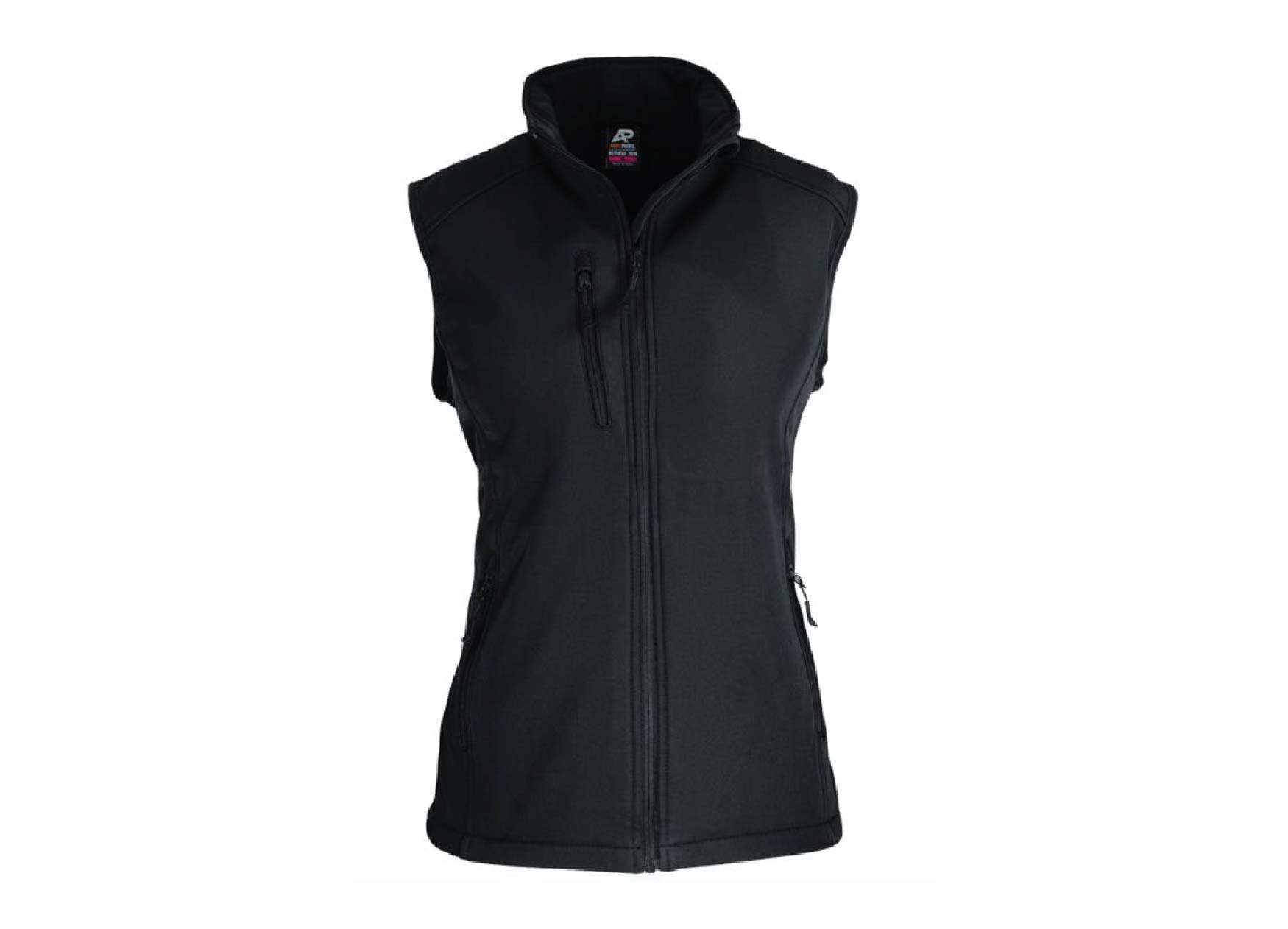 L Olympus Vest Black