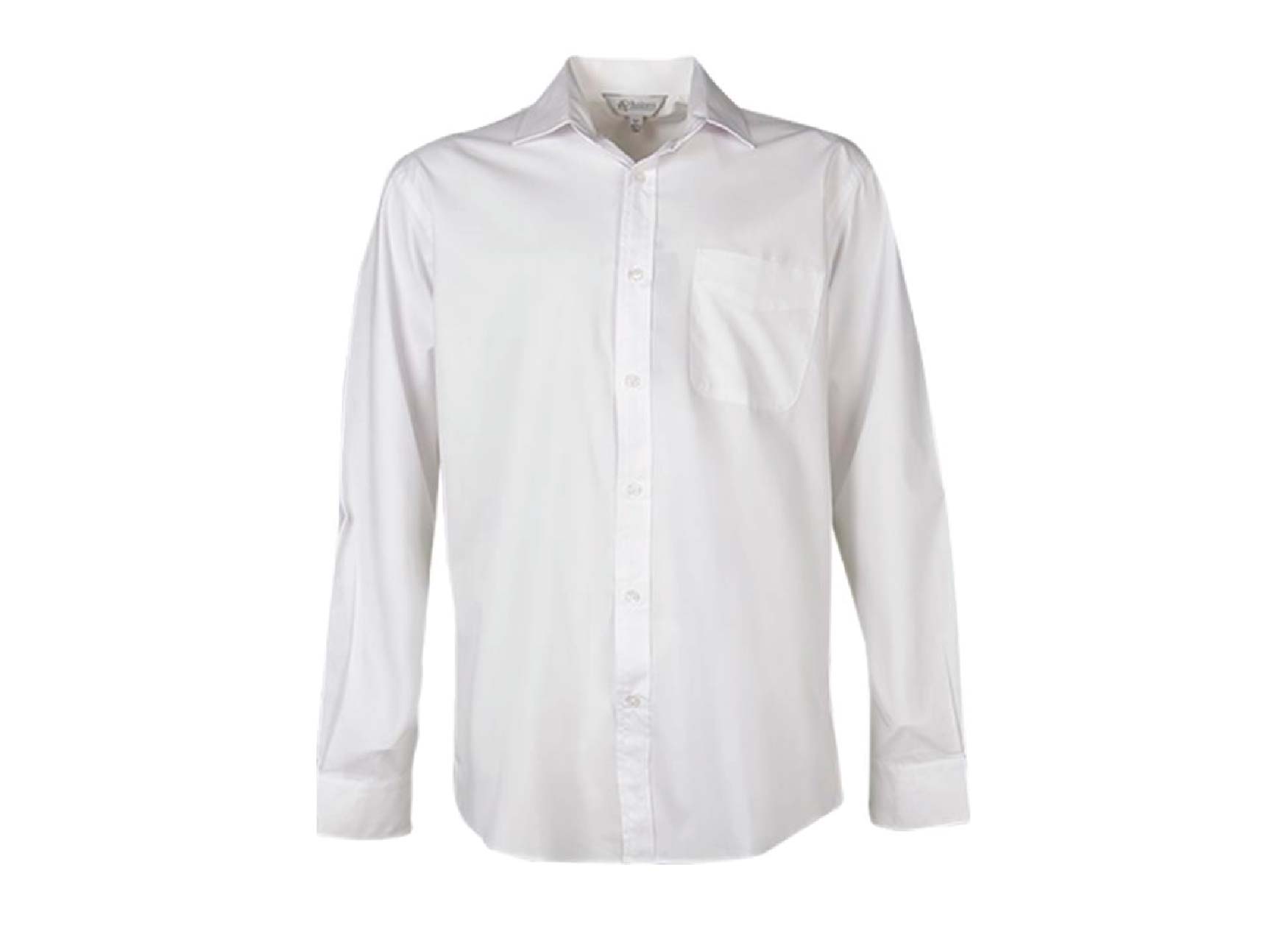 M Mosman LS Shirt White