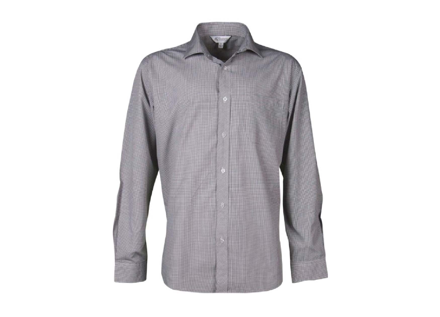 M Toorak LS Shirt BlackWhite