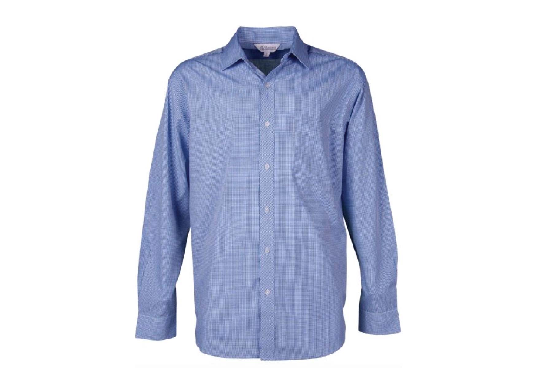 M Toorak LS Shirt NavyWhite