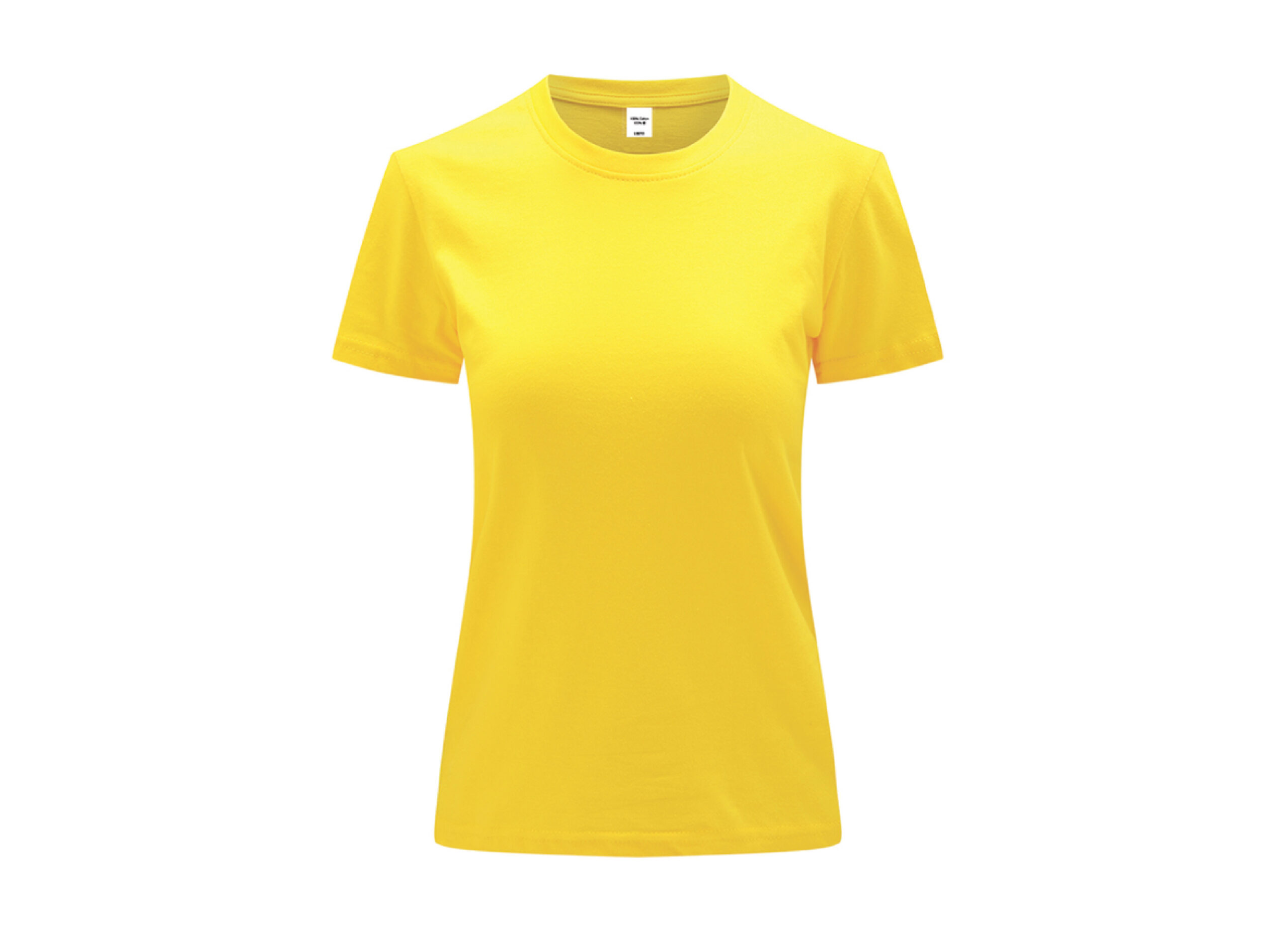 L Wave Tee Lemon