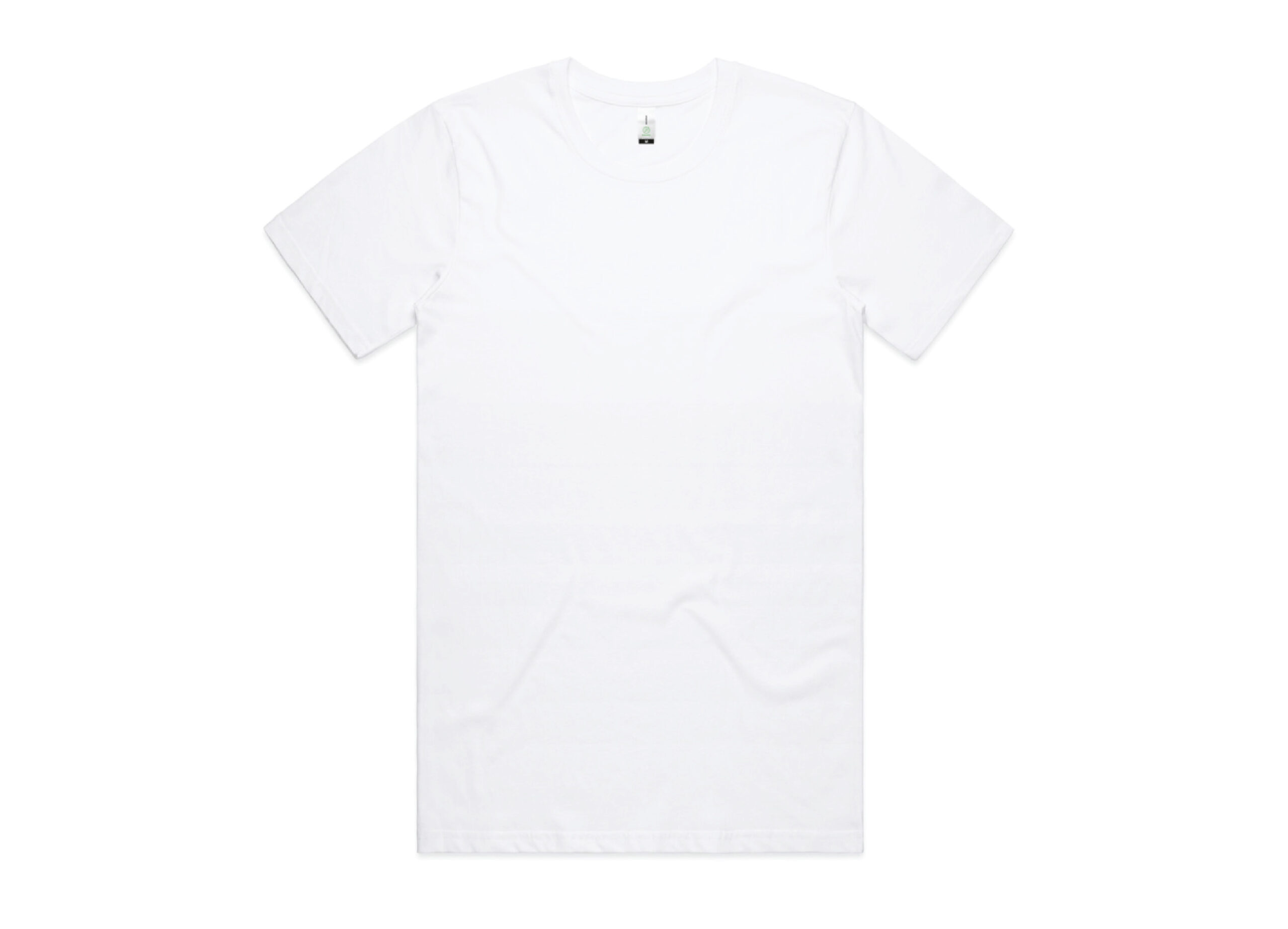 M Organic Tee White